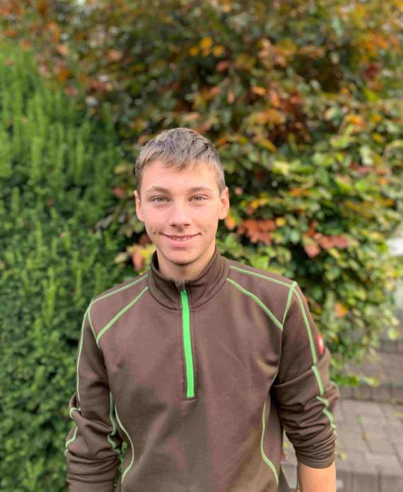 Simon - ehemaliger Auszubildender von Galabau Pütz